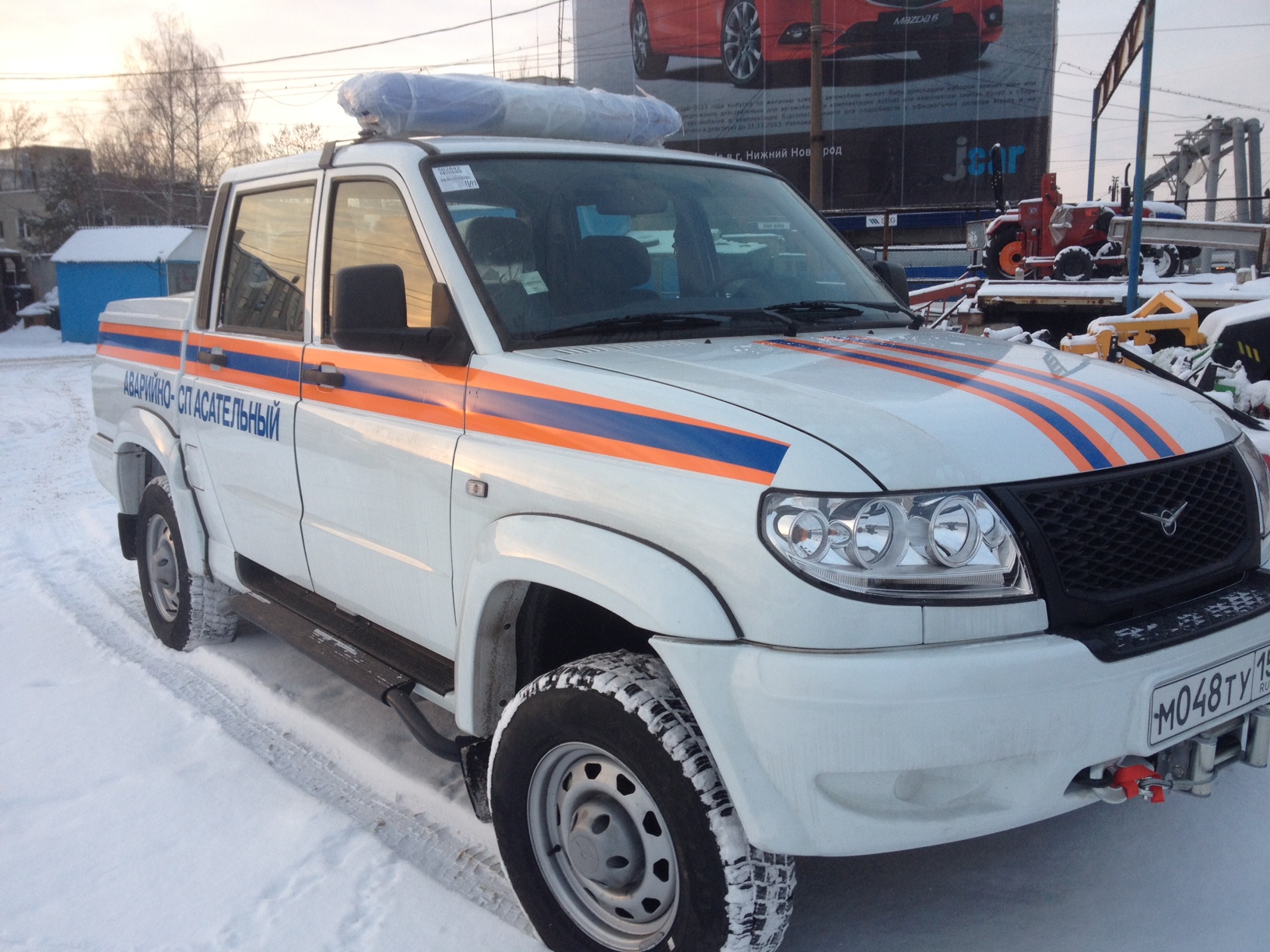 УАЗ пикап аварийно-спасательный автомобиль